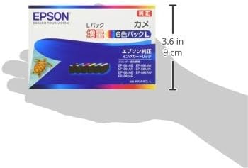エプソン純正インク エプソン インクカートリッジ カメ 6色パックL